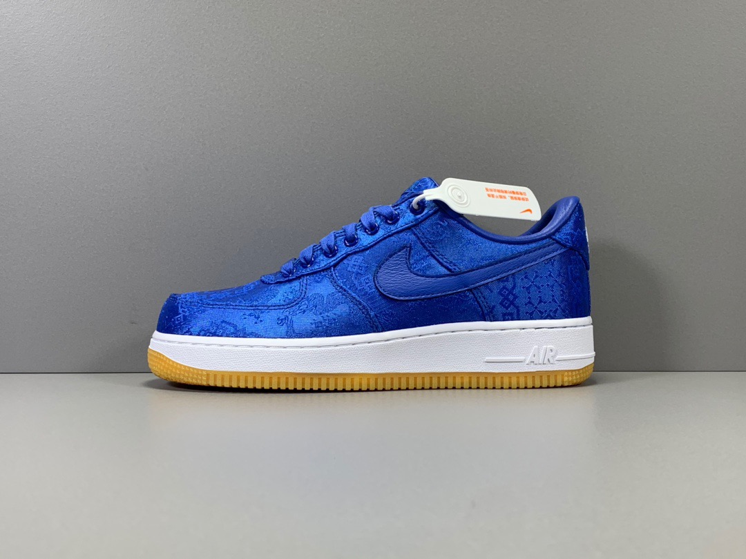 [NIKE] 프라그먼트 x 클랏(클롯) x 나이키 에어포스1 블루 남녀공용 (PKgod버전)