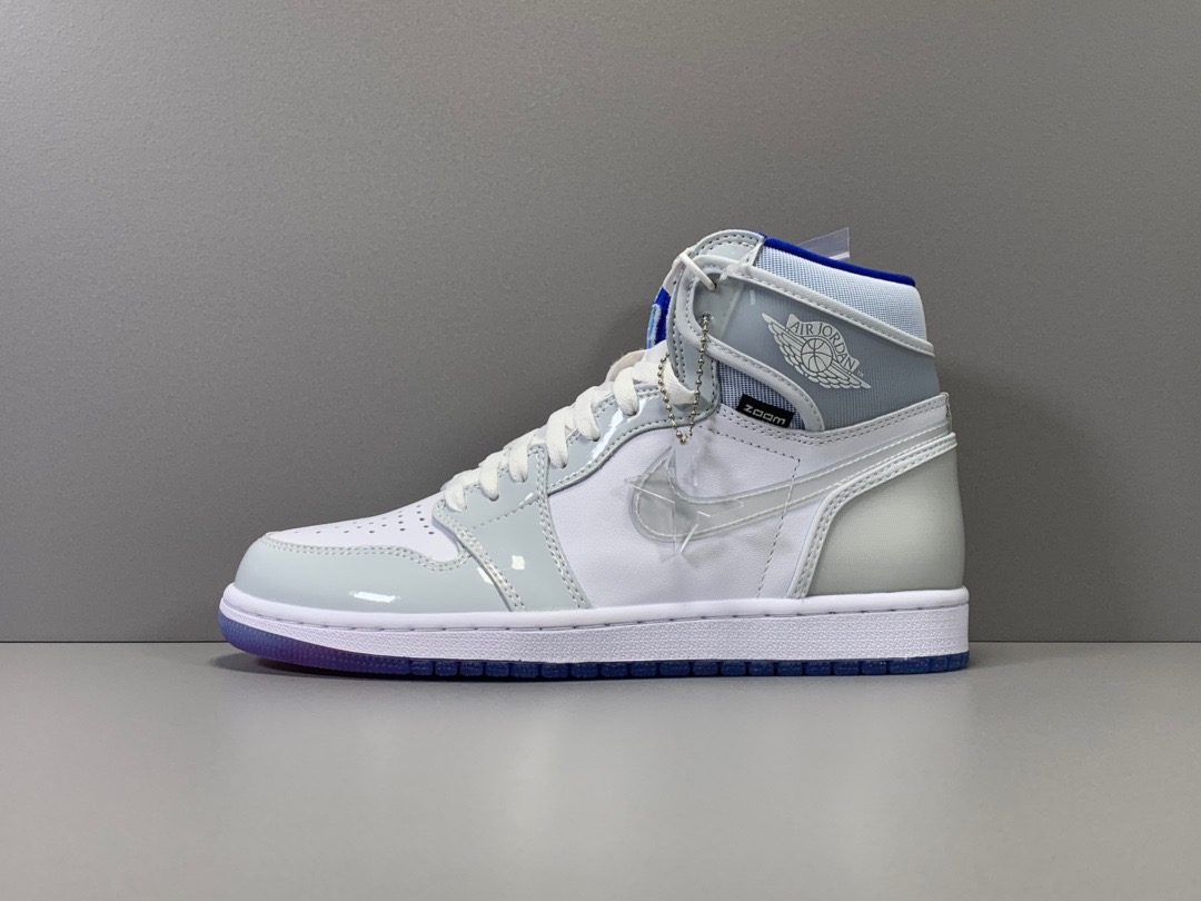 [AIR JORDAN] 에어조던1 하이 줌 R2T 레이서 블루 CK6637-104 남성용 (X공장)