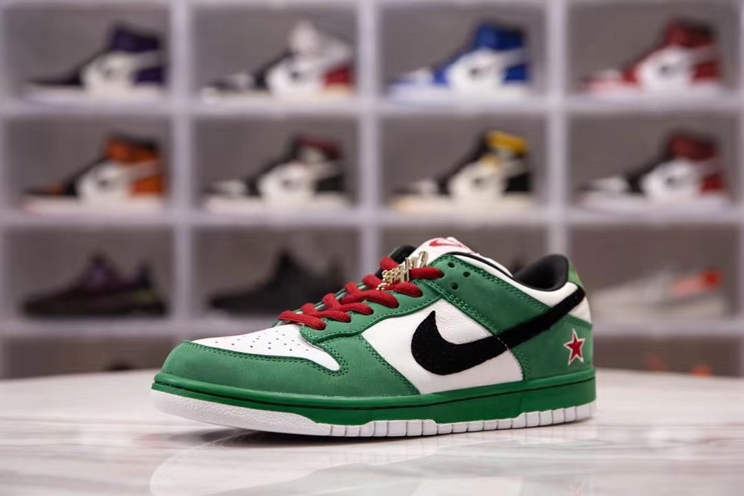 [NIKE] 나이키 덩크 SB 로우 x 하이네켄 Heineken 304292-302 남성용 (H12공장)