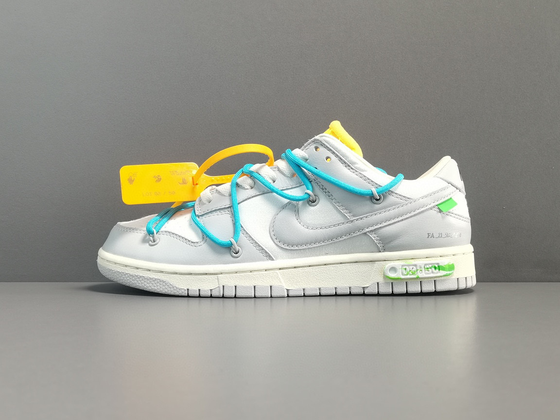 [NIKE] 오프화이트 x 나이키 덩크 로우 더 50 로트 02 The 50 DM1602-115 남녀공용 (PKgod버전)