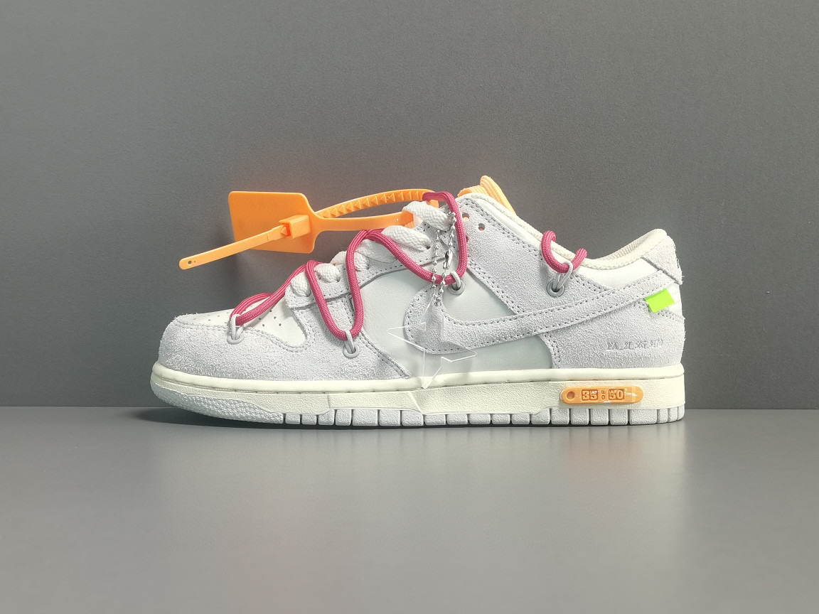 [NIKE] 오프화이트 x 나이키 덩크 로우 더 50 로트 35 The 50 DJ0950-114 남녀공용 (X공장)