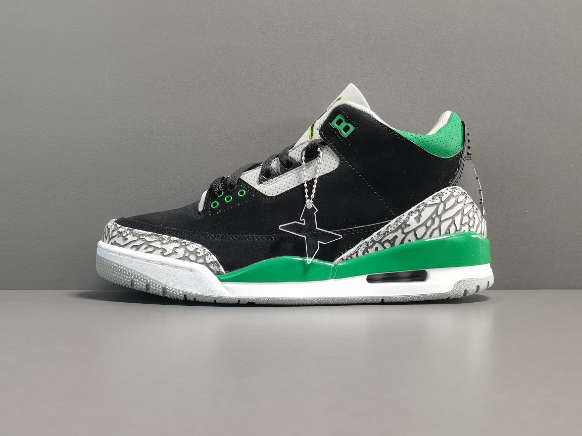 [AIR JORDAN] 에어조던3 레트로 파인 그린 CT8532-030 남성용 (X공장)