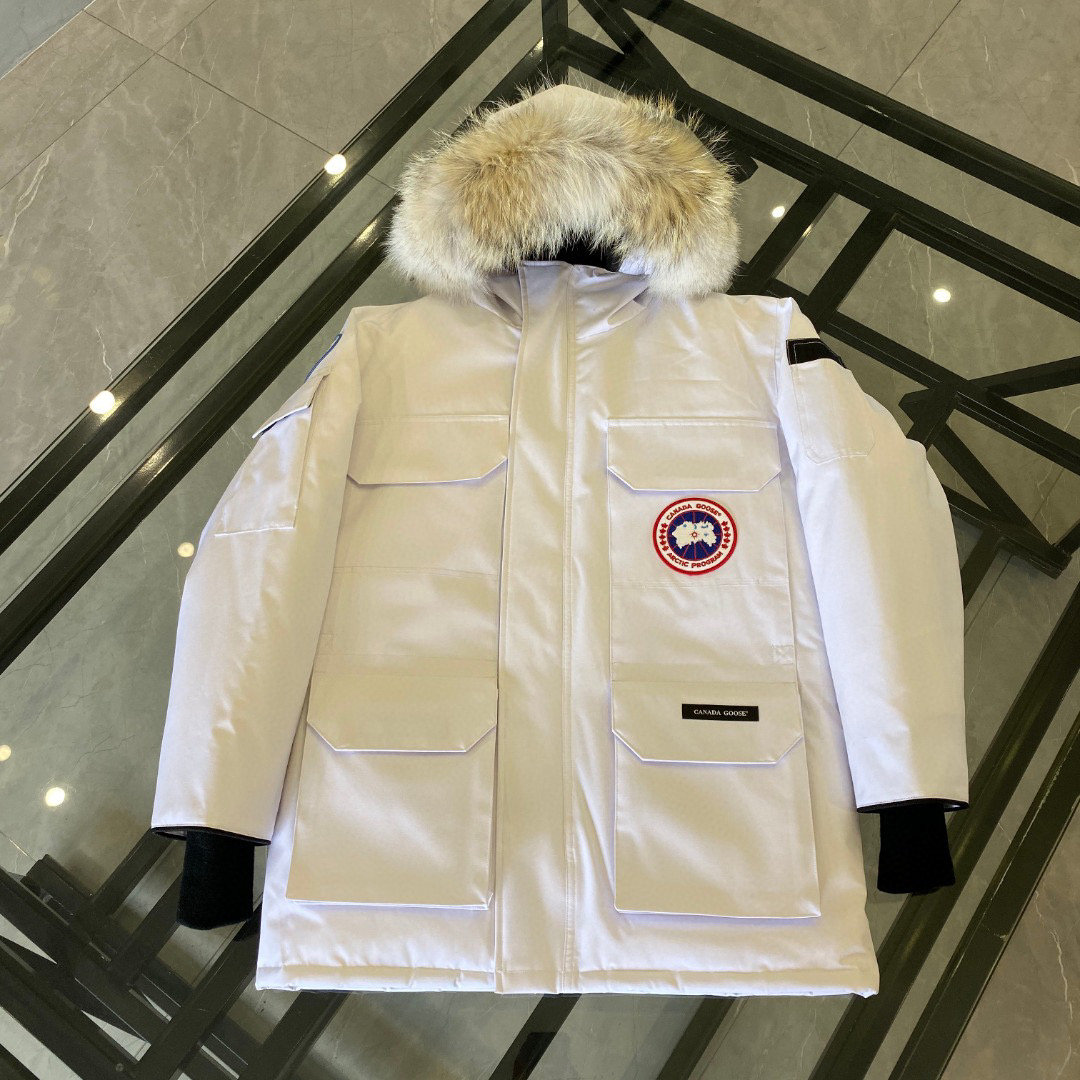 [CANADA GOOSE] 캐나다구스 익스페디션 EXPEDITION PBI 패딩 화이트 남녀공용
