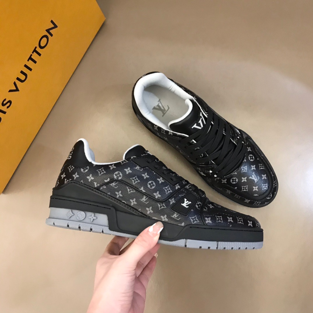 [LOUIS VUITTON] 루이비통 LV 트레이너 버질아블로 스니커즈 남성용