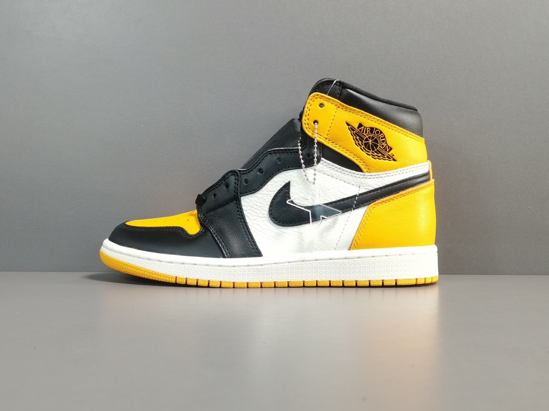 [AIR JORDAN] 에어조던1 하이 OG 옐로우 토 555088-711 남성용 (X공장)