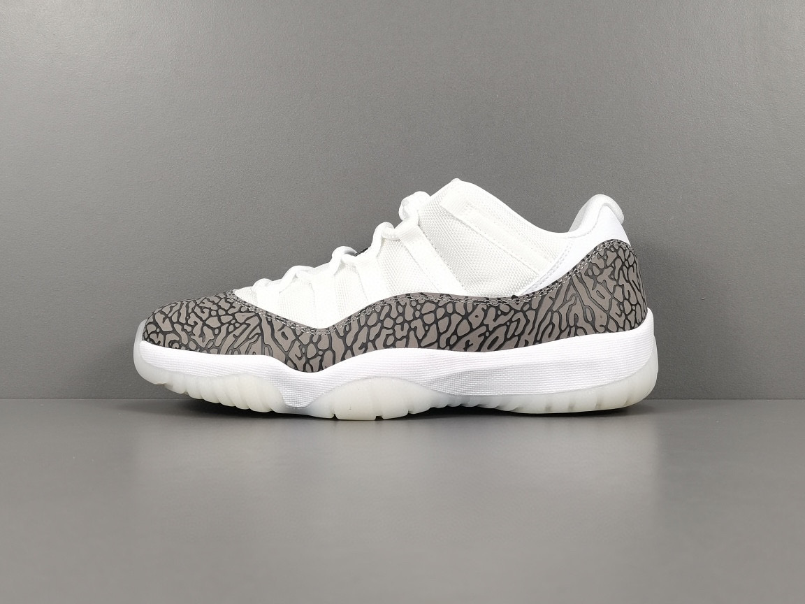 [AIR JORDAN] 에어조던11 로우 시멘트 그레이 AV2187-140 남성용 (PKgod버전)