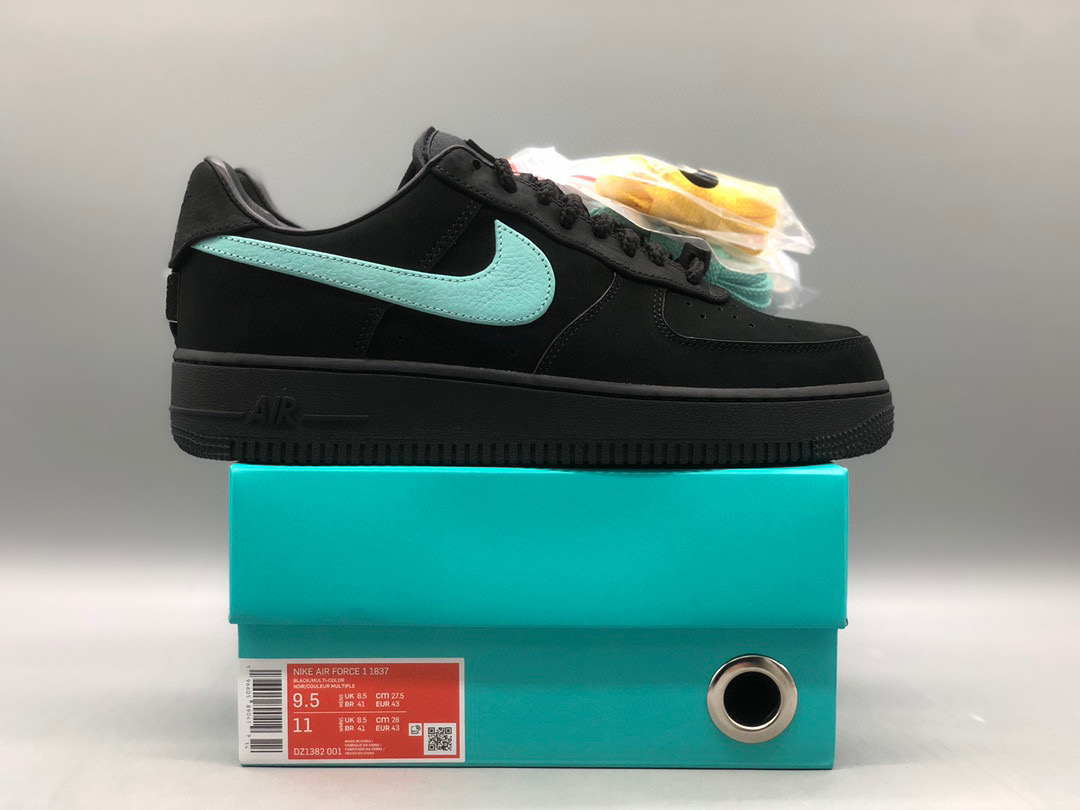 [NIKE] 나이키 에어포스1 x 티파니앤코 Tiffany & Co 1837 DZ1382-001 남녀공용