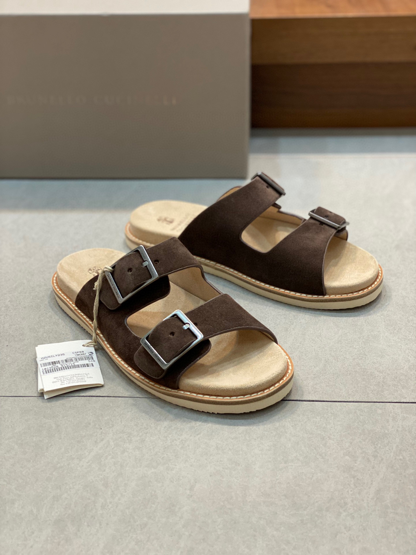 [Brunello Cucinelli] 브루넬로 쿠치넬리 샌들 남성용