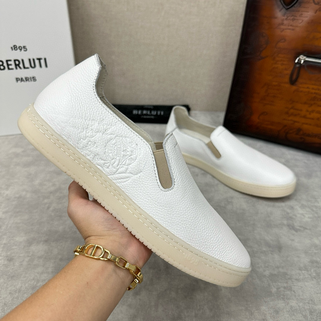 [BERLUTI] 벨루티 Eden 에덴 스크리토 레더 스니커즈 남성용