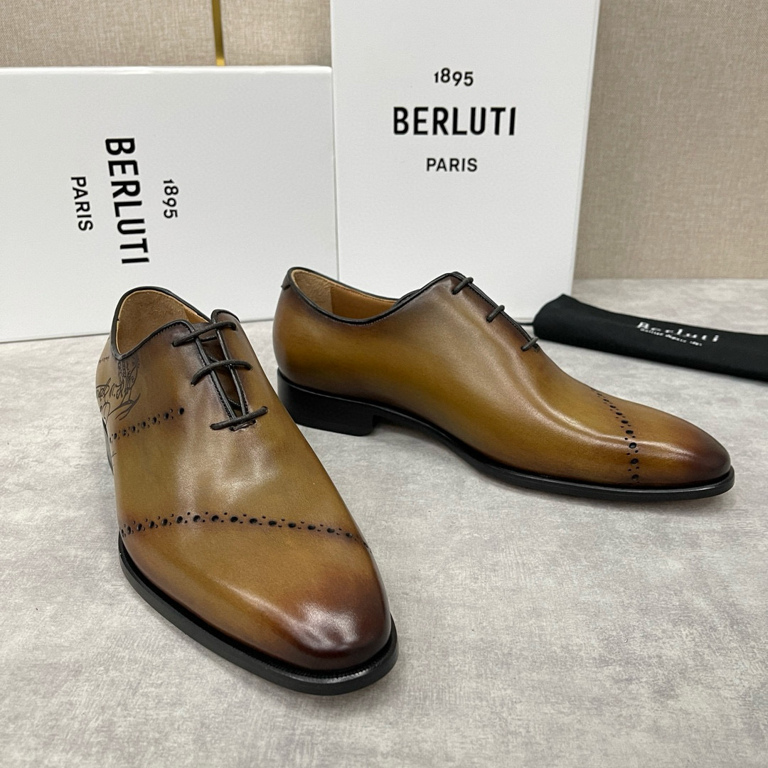[BERLUTI] 벨루티 옥스포드 로퍼 구두 남성용
