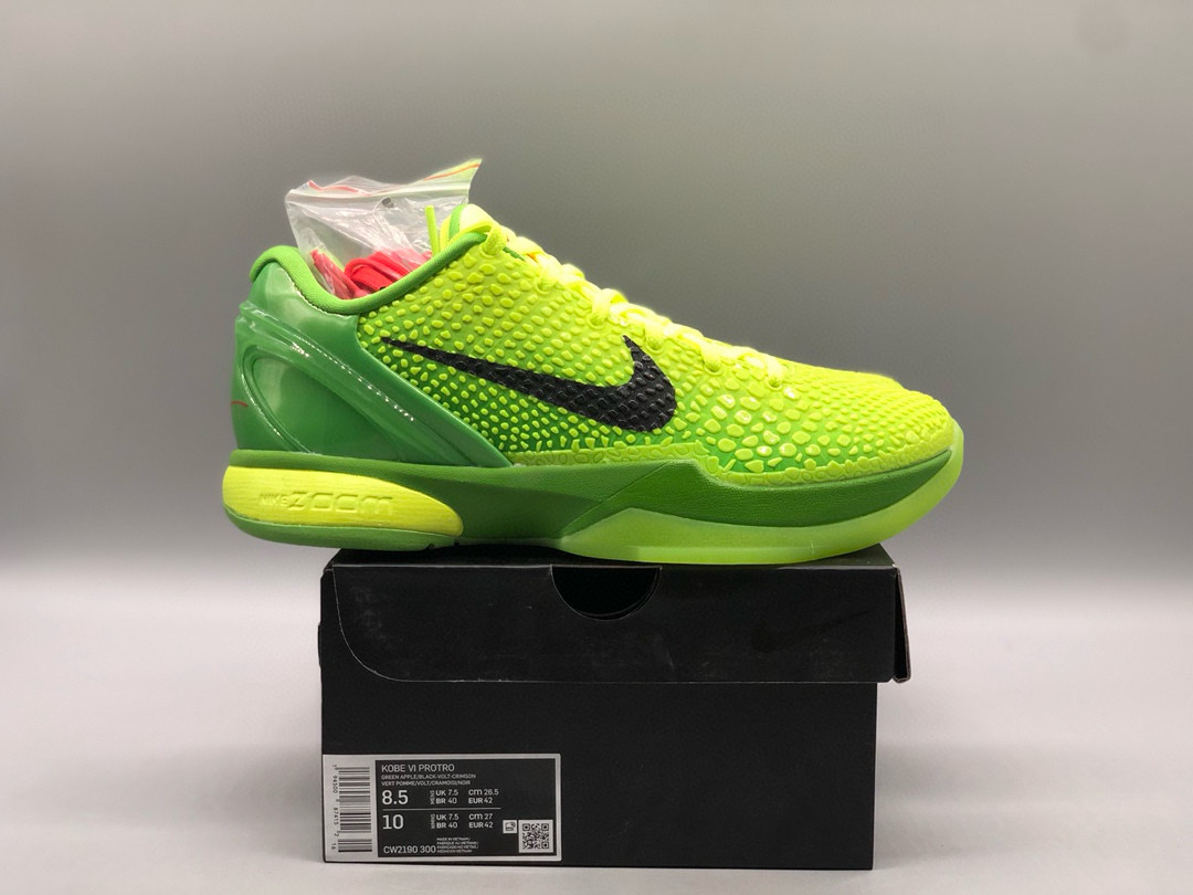 [NIKE] 나이키 코비6 프로트로 그린 애플 그린치 CW2190-300 남녀공용