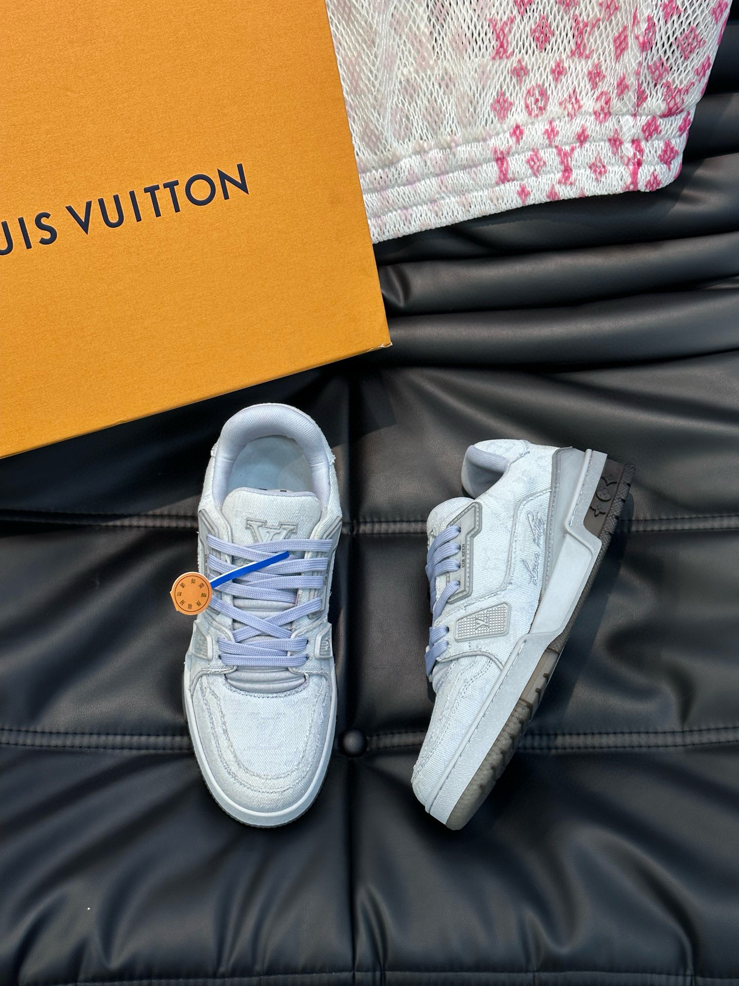 [LOUIS VUITTON] 루이비통 LV 트레이너 스니커즈 남성용