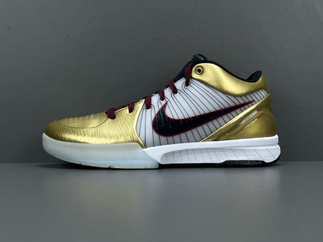 [NIKE] 나이키 코비 4 프로트로 골드 메달 FQ3544-100 남성용 (S2공장)