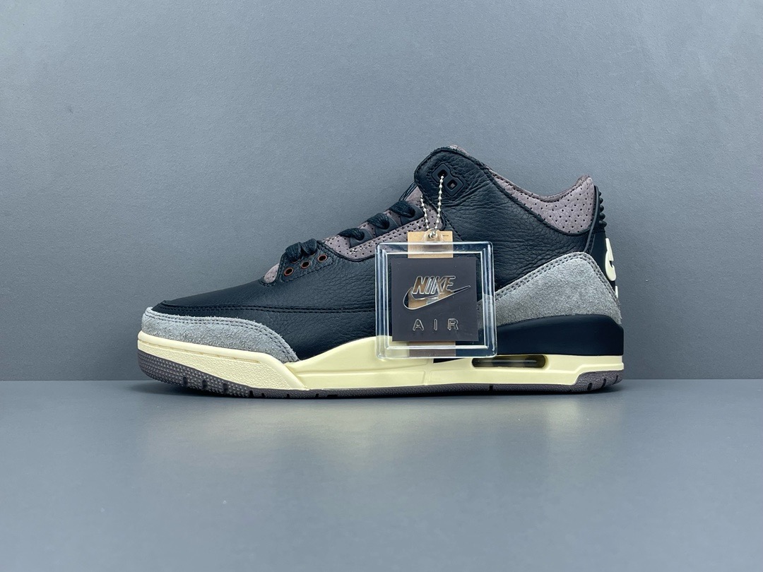 [AIR JORDAN] 아 마 마니에르 x 에어 조던 3 블랙 FZ4811-001 남성용 (OG공장)