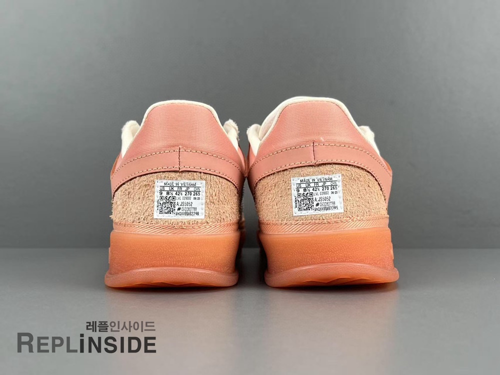아디다스 x 배드버니 가젤 인도어 레플리카 JS5052 원더 클레이 컬러 #레플리카패션 #레플리카운동화 #레플리카아디다스가젤 #badbunnygazelle