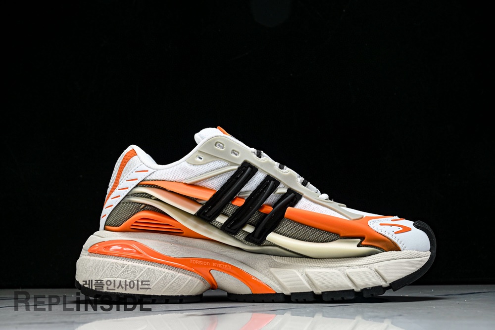 퍼렐 윌리엄스 x 아디다스 아디스타 젤리피시 포커스 올리브 블랙 오렌지 상세 이미지 3 #아디다스레플 #스니커즈레플 #젤리피시포커스 #레플리카스니커즈