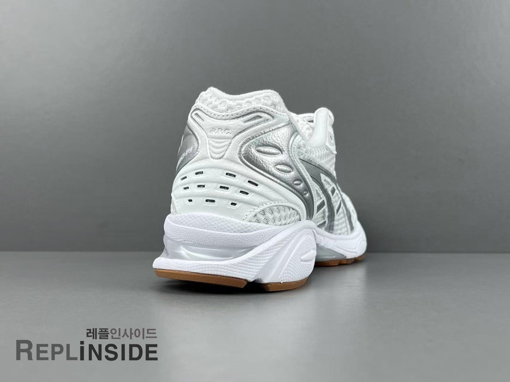 레플리카 명품 [ASICS] 아식스 x 아페쎄 젤 카야노 14 화이트 퓨어 실버 1203A727-100 남녀공용 (ZH공장) - 밑창 실사