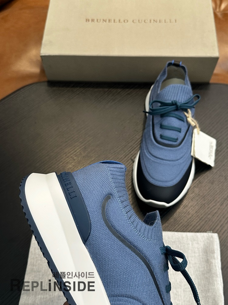레플리카 명품 [Brunello Cucinelli] 브루넬로 쿠치넬리 스니커즈 남성용 - 박스 실사