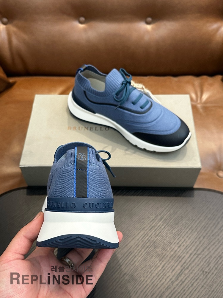 레플리카 명품 [Brunello Cucinelli] 브루넬로 쿠치넬리 스니커즈 남성용 - 택 실사