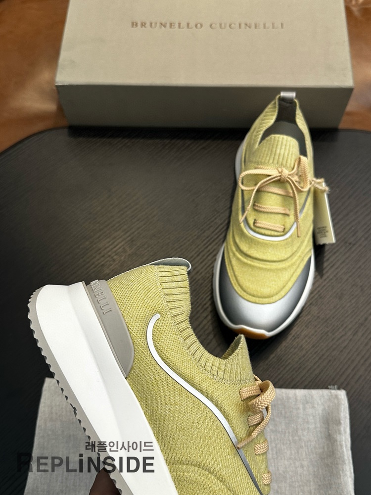 레플리카 명품 [Brunello Cucinelli] 브루넬로 쿠치넬리 스니커즈 남성용 - 박스 실사