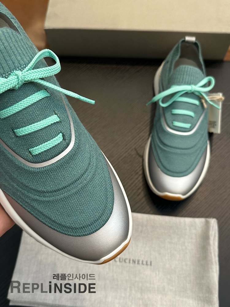 레플리카 명품 [Brunello Cucinelli] 브루넬로 쿠치넬리 스니커즈 남성용 - 밑창 실사