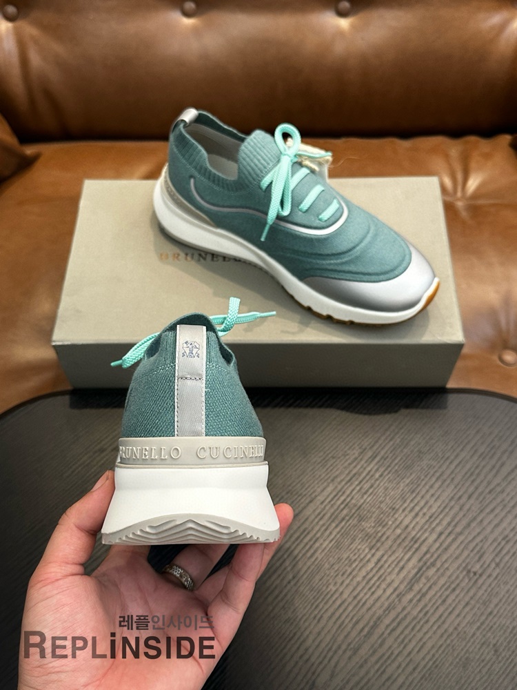 레플리카 명품 [Brunello Cucinelli] 브루넬로 쿠치넬리 스니커즈 남성용 - 택 실사