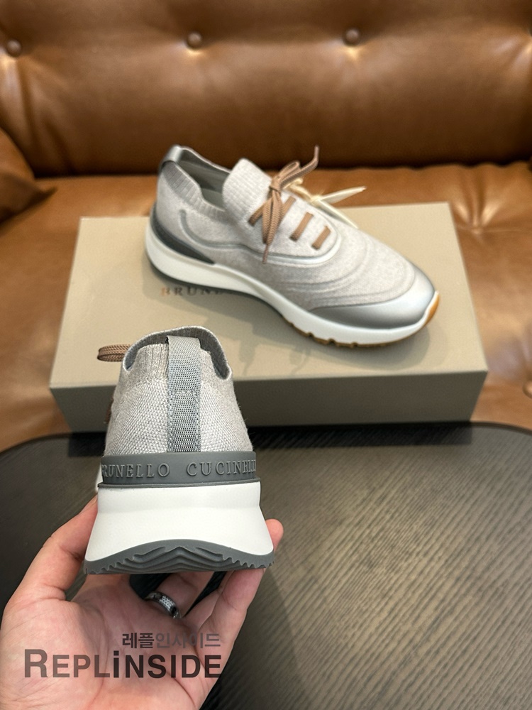 레플리카 명품 [Brunello Cucinelli] 브루넬로 쿠치넬리 스니커즈 남성용 - 박스 실사