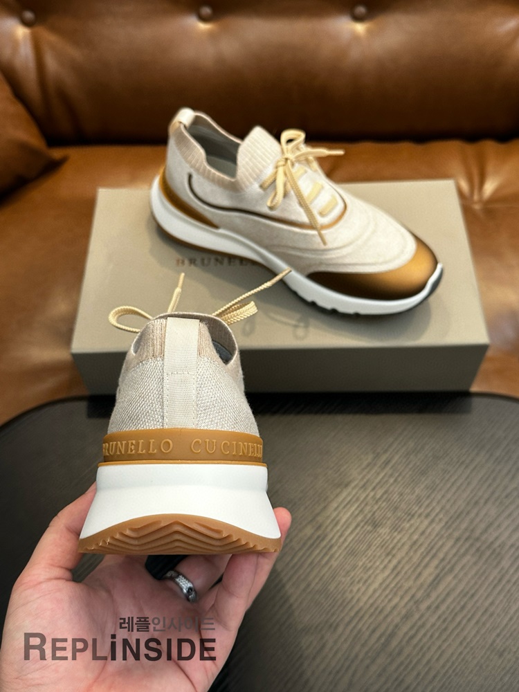 레플리카 명품 [Brunello Cucinelli] 브루넬로 쿠치넬리 스니커즈 남성용 - 박스 실사
