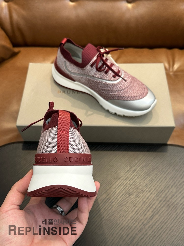 레플리카 명품 [Brunello Cucinelli] 브루넬로 쿠치넬리 스니커즈 남성용 - 박스 실사