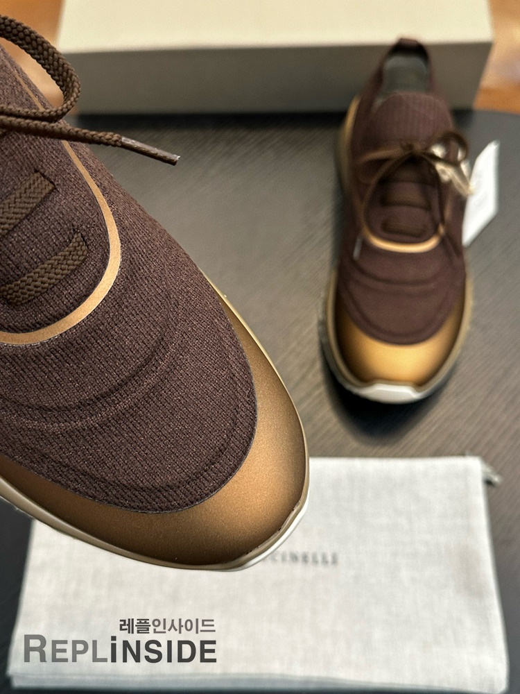 레플리카 명품 [Brunello Cucinelli] 브루넬로 쿠치넬리 스니커즈 남성용 - 밑창 실사