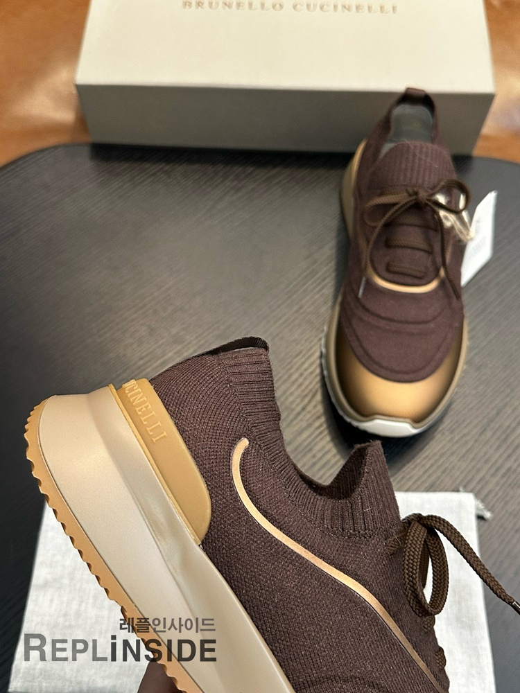 레플리카 명품 [Brunello Cucinelli] 브루넬로 쿠치넬리 스니커즈 남성용 - 박스 실사