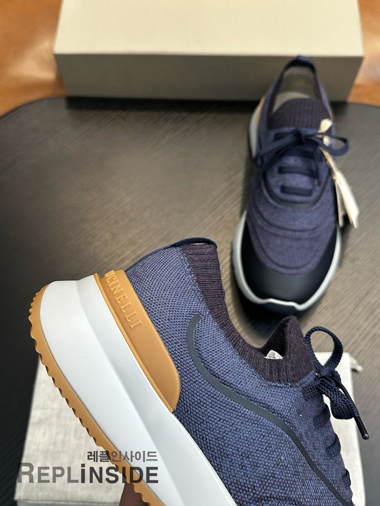 레플리카 명품 [Brunello Cucinelli] 브루넬로 쿠치넬리 스니커즈 남성용 - 박스 실사