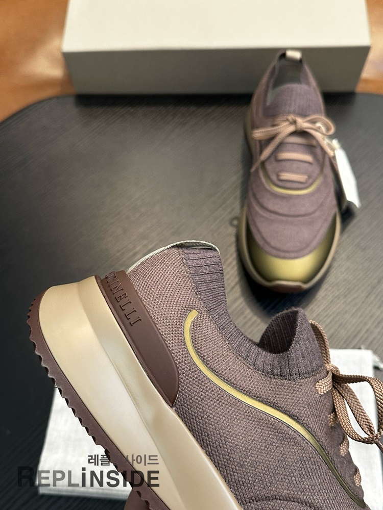레플리카 명품 [Brunello Cucinelli] 브루넬로 쿠치넬리 스니커즈 남성용 - 박스 실사
