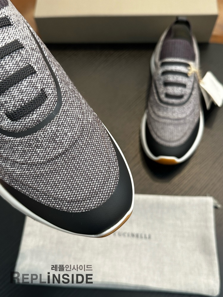레플리카 명품 [Brunello Cucinelli] 브루넬로 쿠치넬리 스니커즈 남성용 - 밑창 실사