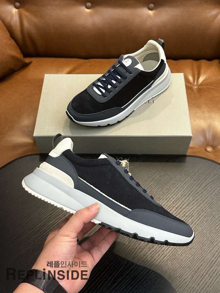 레플리카 명품 [Brunello Cucinelli] 브루넬로 쿠치넬리 스니커즈 남성용 - 인솔 실사