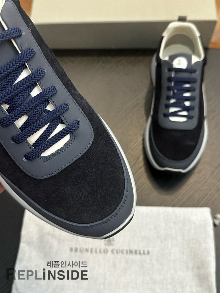 레플리카 명품 [Brunello Cucinelli] 브루넬로 쿠치넬리 스니커즈 남성용 - 밑창 실사