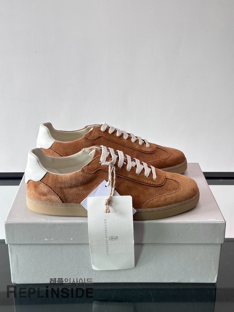 레플리카 명품 [Brunello Cucinelli] 브루넬로 쿠치넬리 스니커즈 남성용 - 앞면 실사