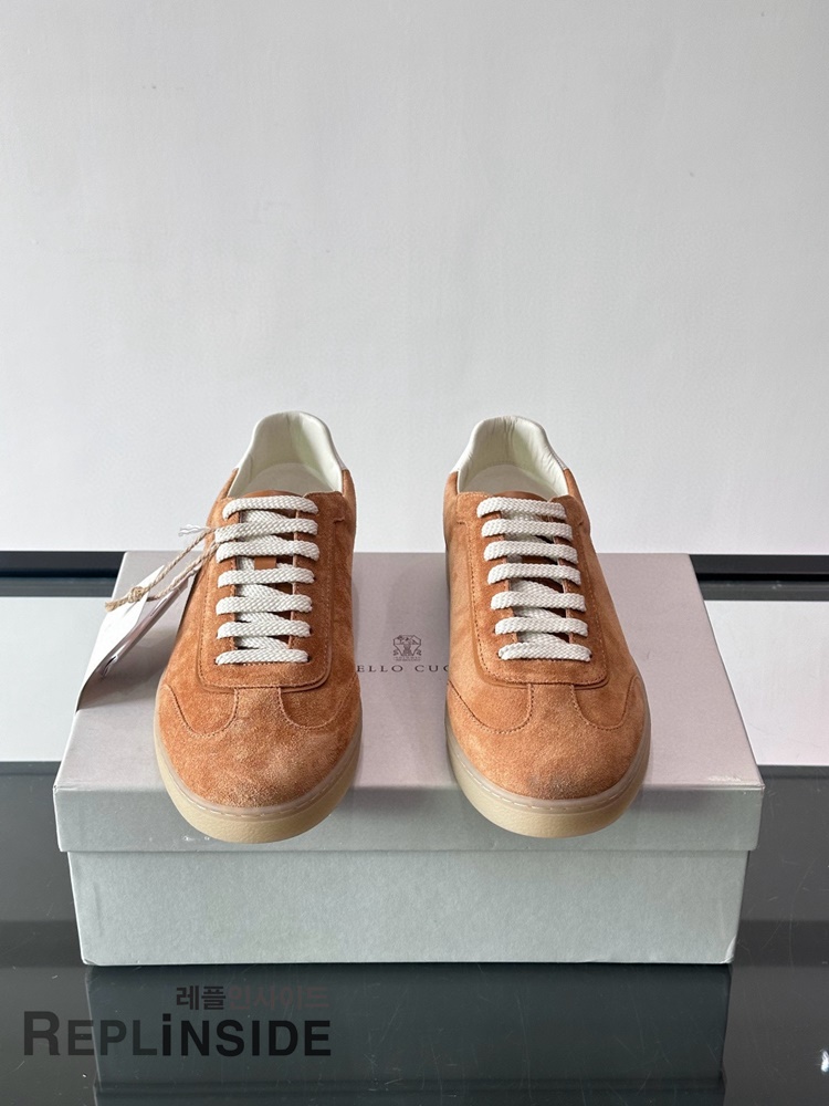 레플리카 명품 [Brunello Cucinelli] 브루넬로 쿠치넬리 스니커즈 남성용 - 옆면 실사