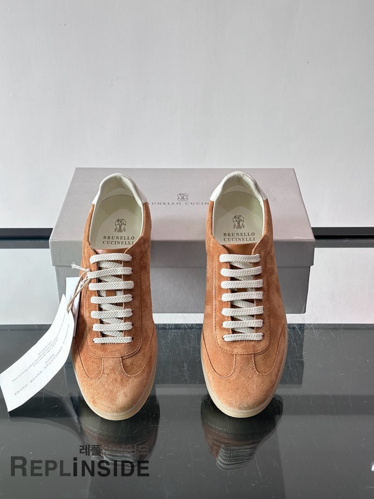 레플리카 명품 [Brunello Cucinelli] 브루넬로 쿠치넬리 스니커즈 남성용 - 밑창 실사