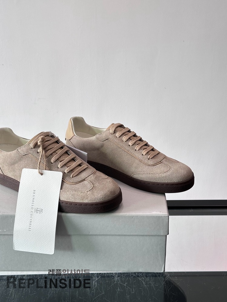 레플리카 명품 [Brunello Cucinelli] 브루넬로 쿠치넬리 스니커즈 남성용 - 박스 실사