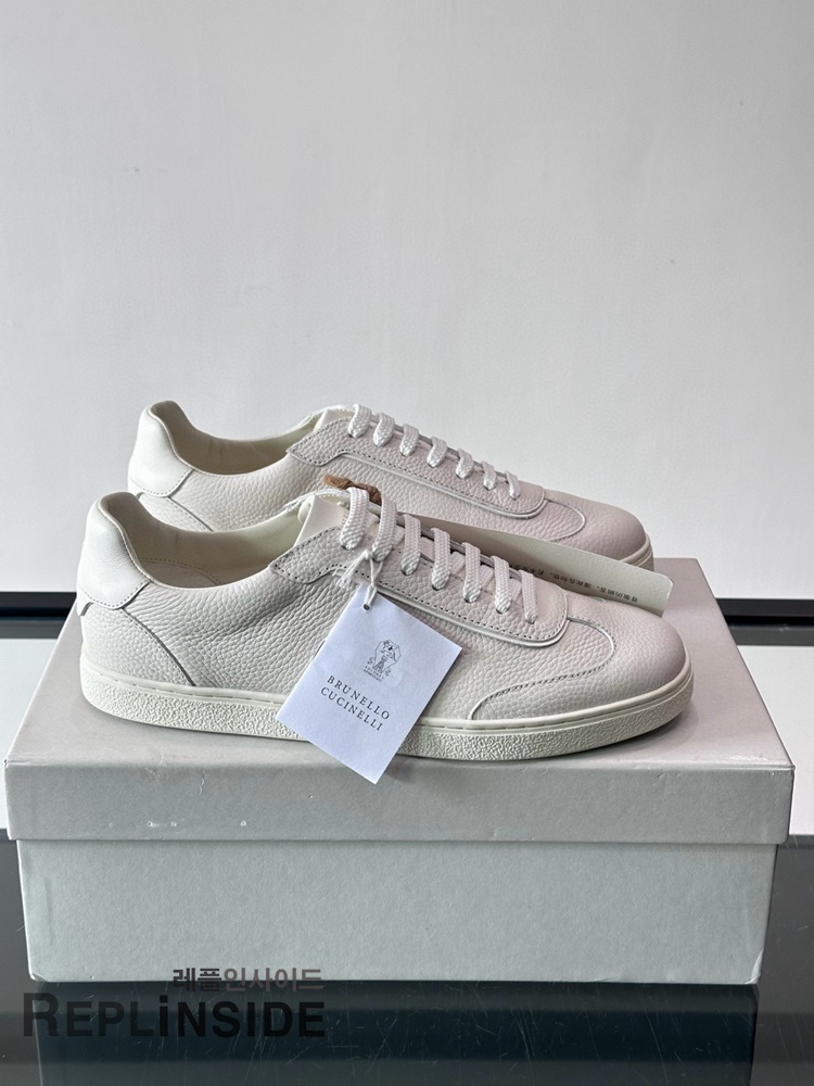 레플리카 명품 [Brunello Cucinelli] 브루넬로 쿠치넬리 스니커즈 남성용 - 앞면 실사