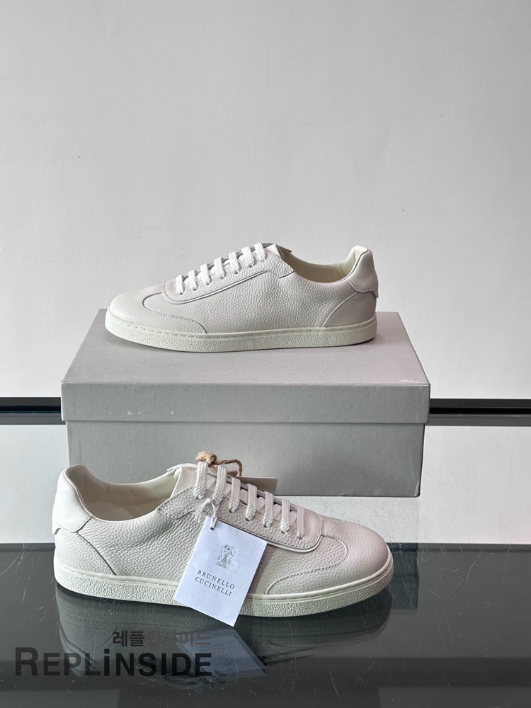 레플리카 명품 [Brunello Cucinelli] 브루넬로 쿠치넬리 스니커즈 남성용 - 로고 실사