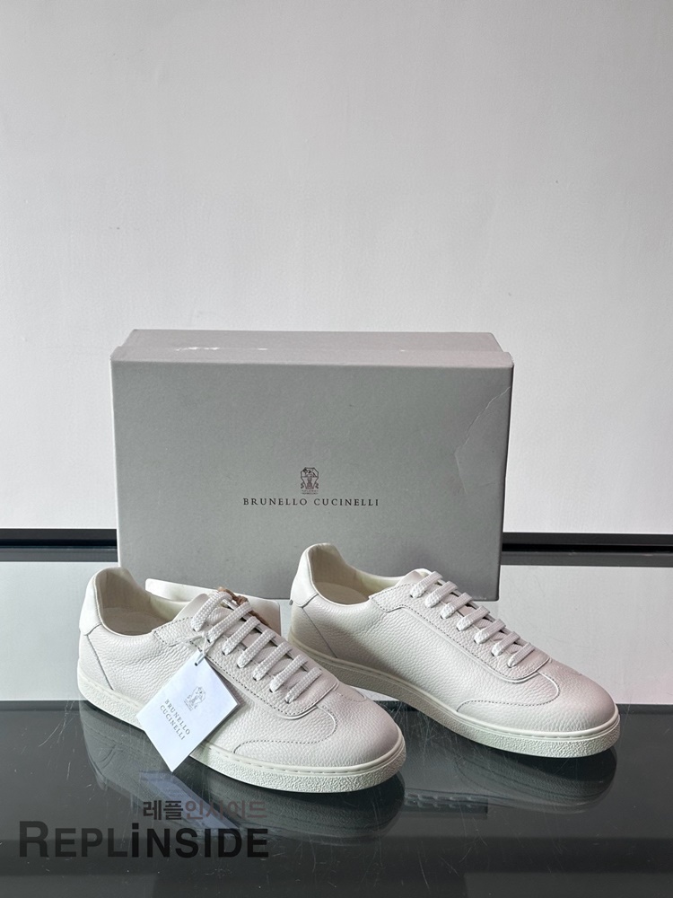 레플리카 명품 [Brunello Cucinelli] 브루넬로 쿠치넬리 스니커즈 남성용 - 인솔 실사