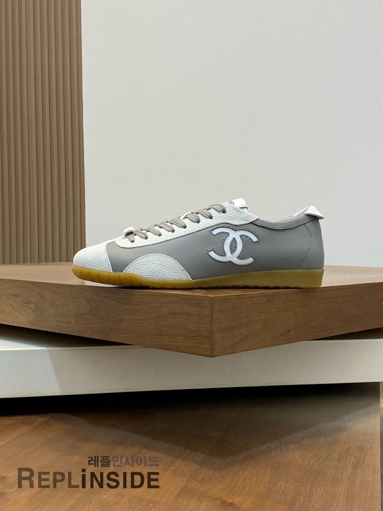 레플리카 명품 [CHANEL] 샤넬 CC로고 남성 스니커즈 G47126 남성용 - 옆면 실사