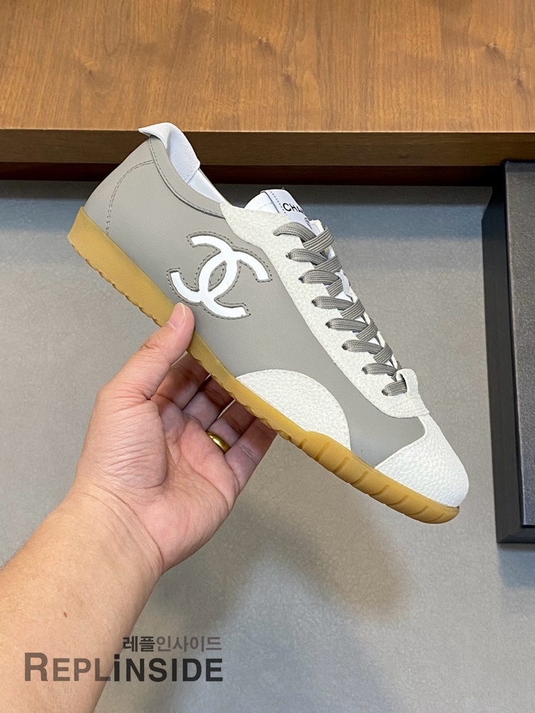 레플리카 명품 [CHANEL] 샤넬 CC로고 남성 스니커즈 G47126 남성용 - 로고 실사