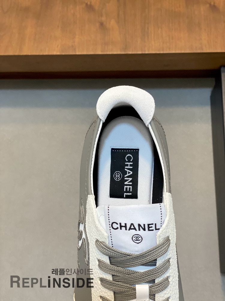 레플리카 명품 [CHANEL] 샤넬 CC로고 남성 스니커즈 G47126 남성용 - 박스 실사