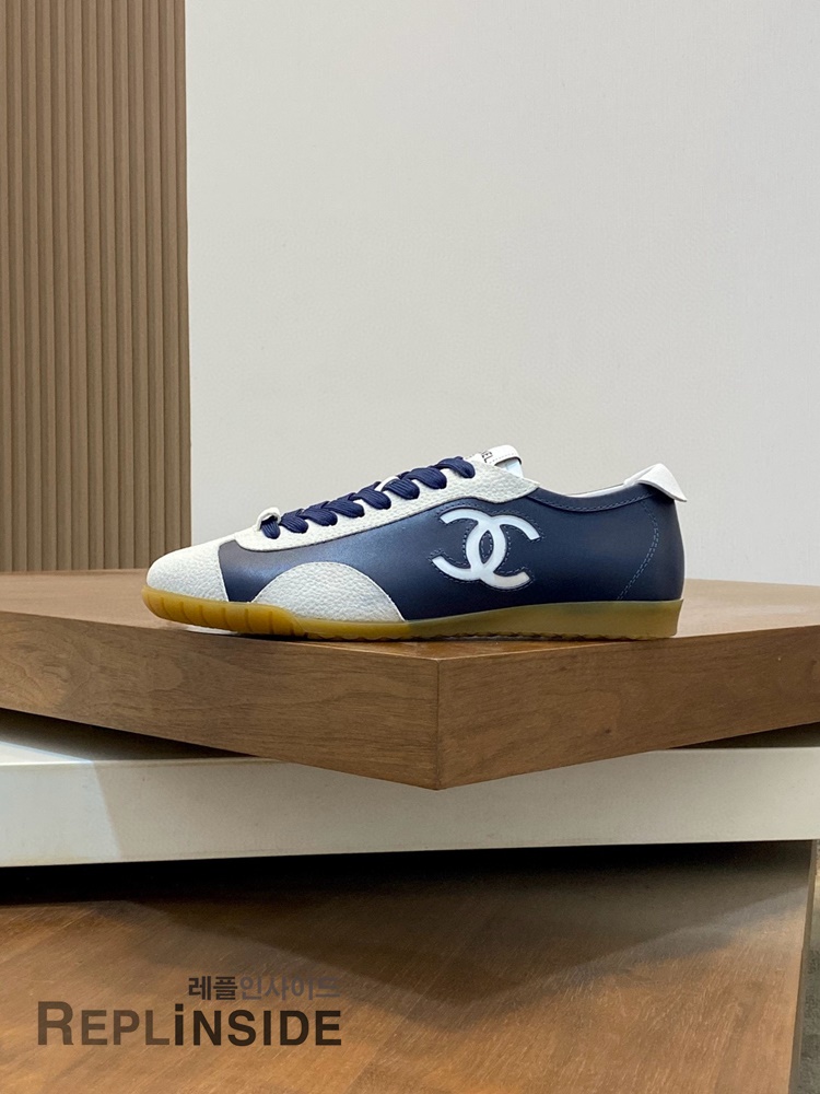 레플리카 명품 [CHANEL] 샤넬 CC로고 남성 스니커즈 G47126 남성용 - 옆면 실사