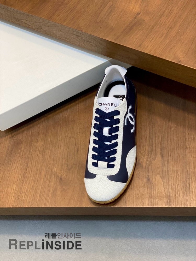 레플리카 명품 [CHANEL] 샤넬 CC로고 남성 스니커즈 G47126 남성용 - 밑창 실사