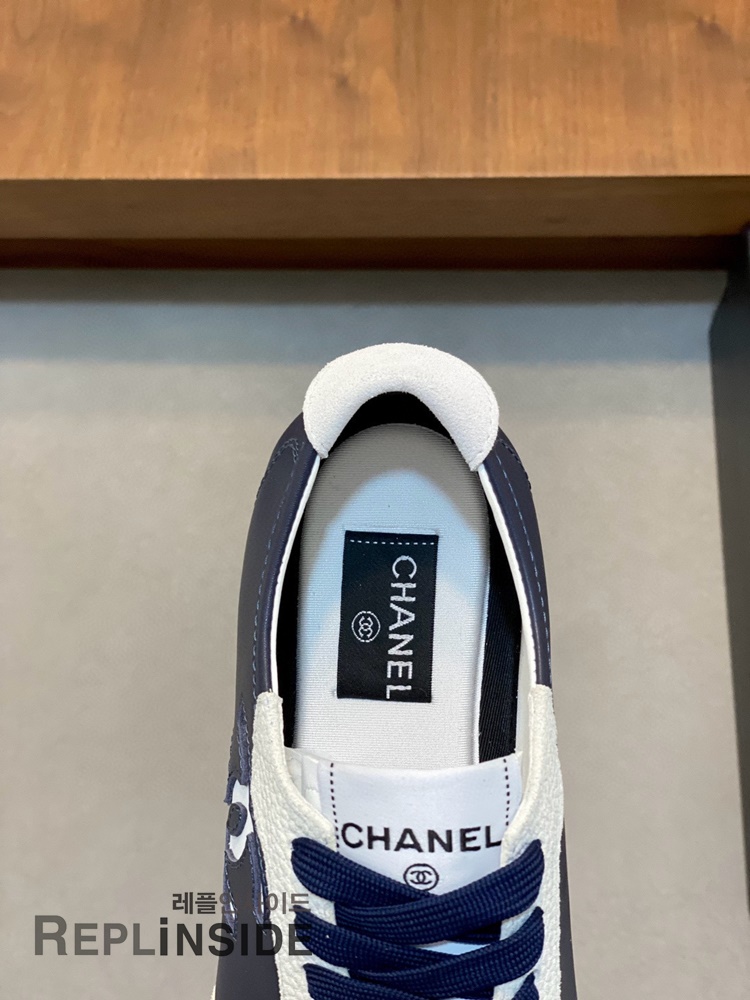 레플리카 명품 [CHANEL] 샤넬 CC로고 남성 스니커즈 G47126 남성용 - 박스 실사