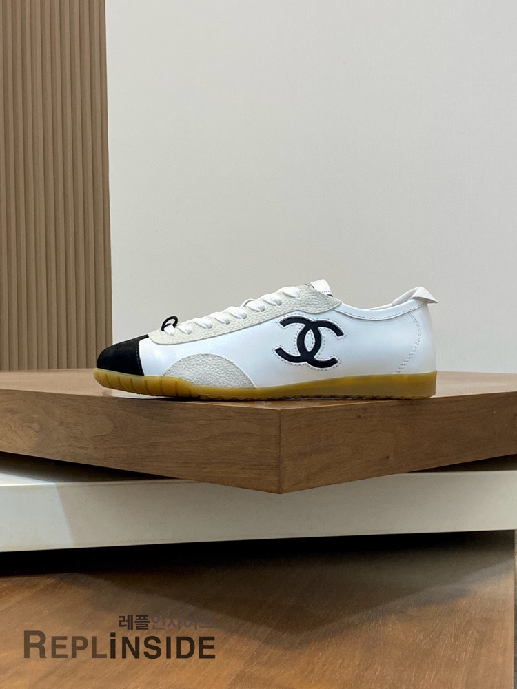 레플리카 명품 [CHANEL] 샤넬 CC로고 남성 스니커즈 G47126 남성용 - 옆면 실사